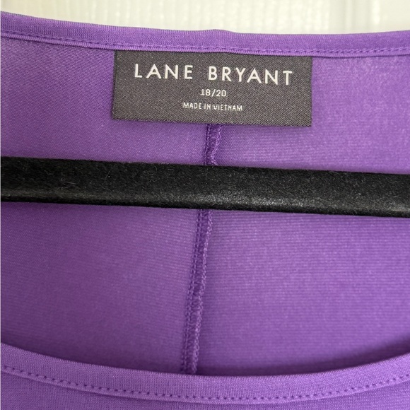 Lane Bryant Purple Blouse - Picture 2 of 5